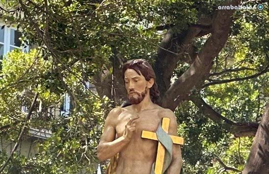 Santísimo Cristo Resucitado en la Semana Santa de Málaga el Domingo de Resurrección