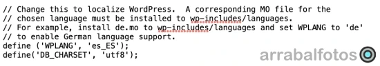 Solución a la Aparición de Caracteres Raros en los Acentos en WordPress 3 Codificación de la base de datos */
define('DB_CHARSET', 'utf8')